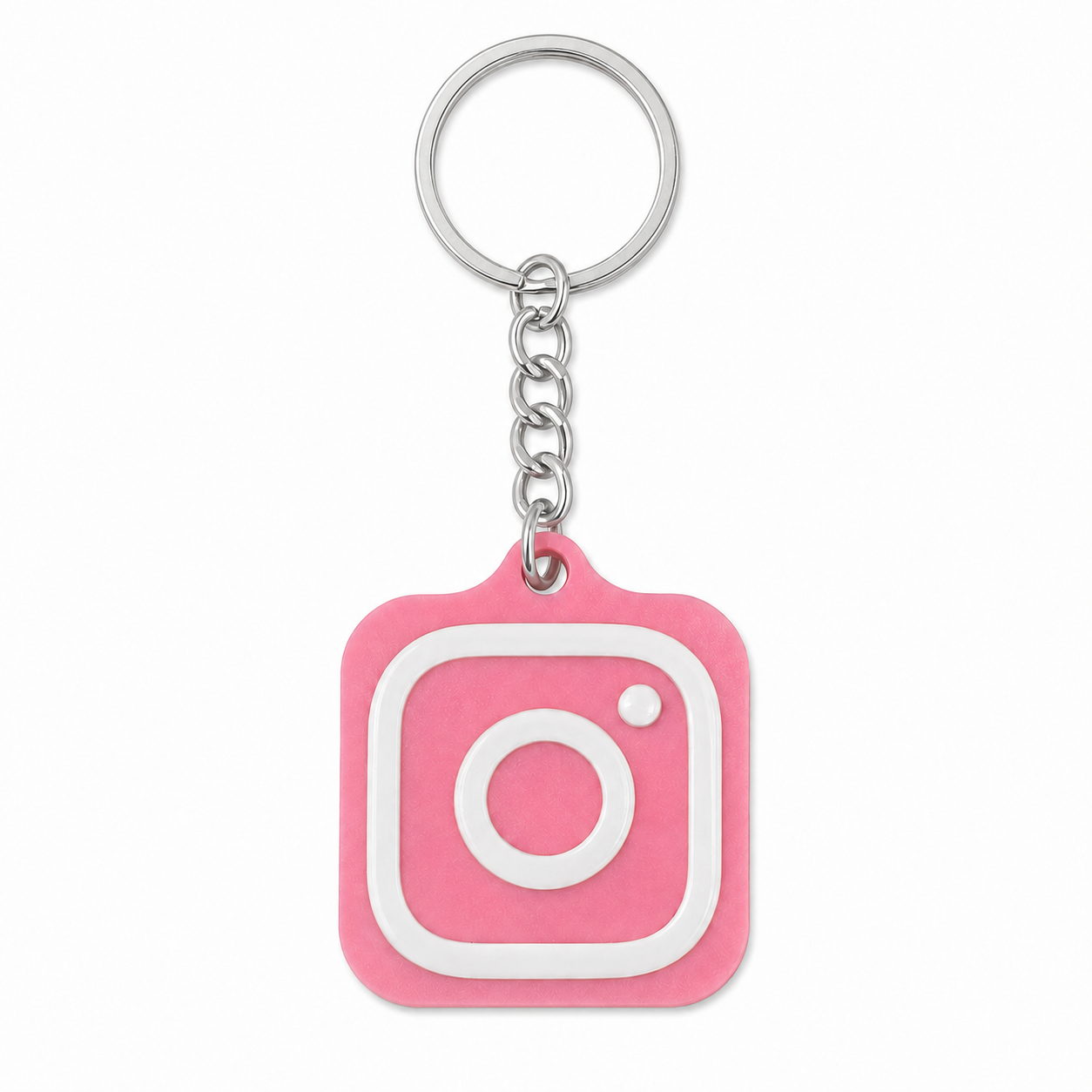 NFC Instagram Keychain | Personalized Smart Keychain | Tap to Open Instagram Profile